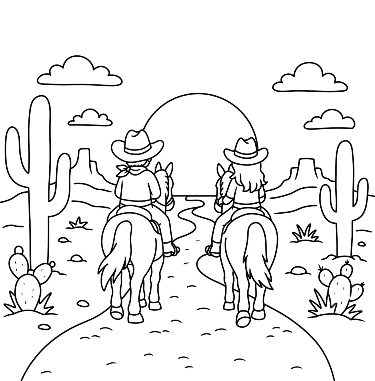 Wild & Western: A Coloring Book Gone Country