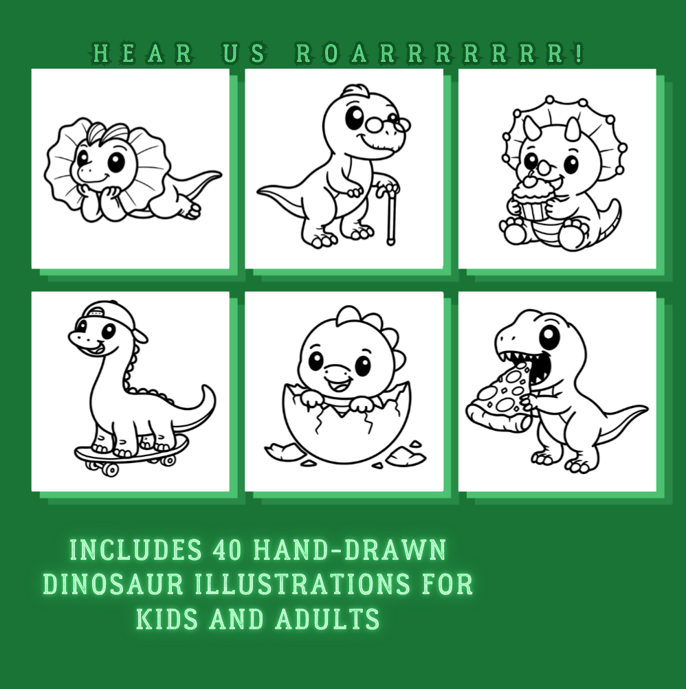 Dino-Roars! *DIGITAL DOWNLOAD*