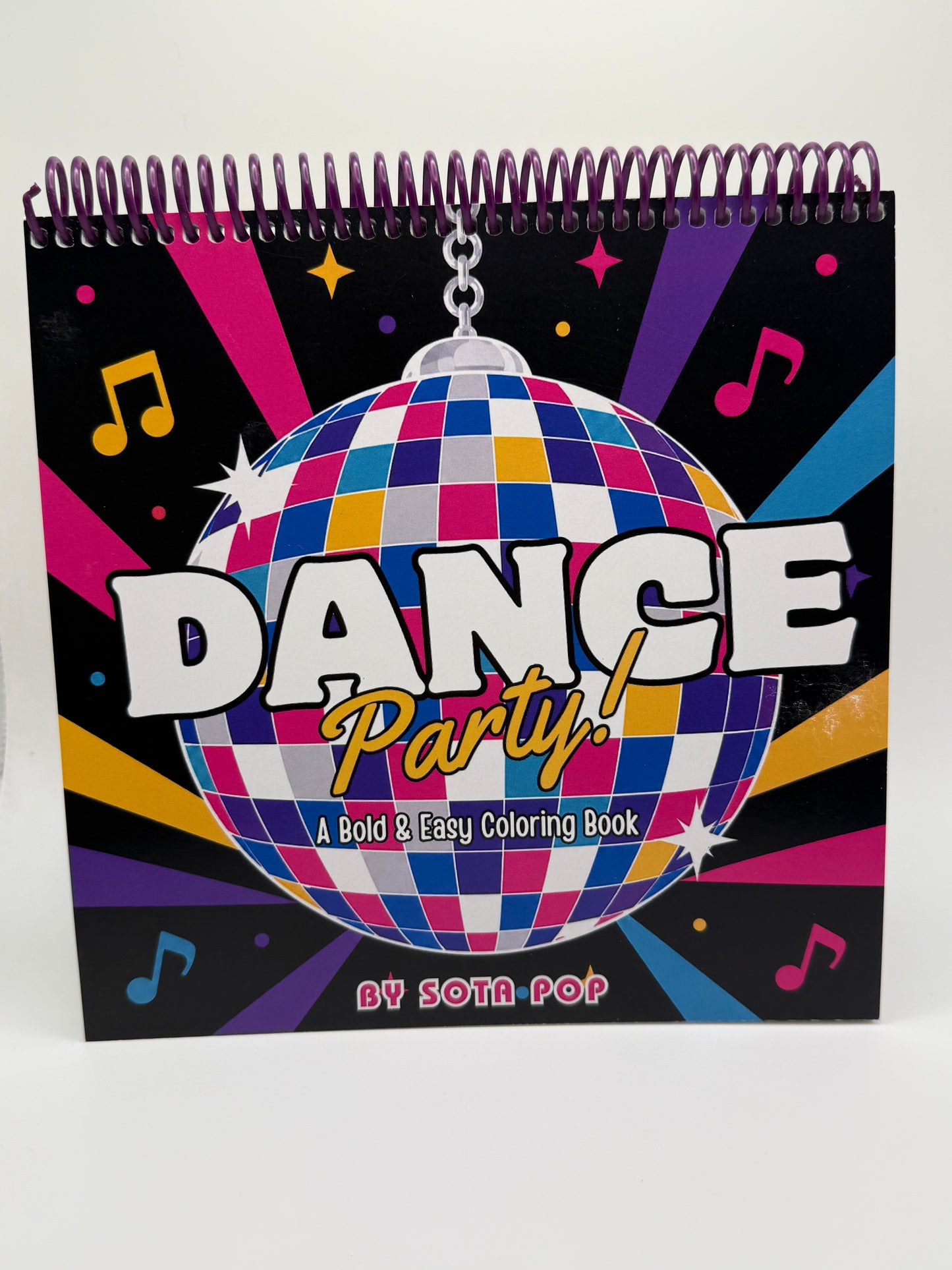 Dance Party! A Bold and Groovy Coloring Book
