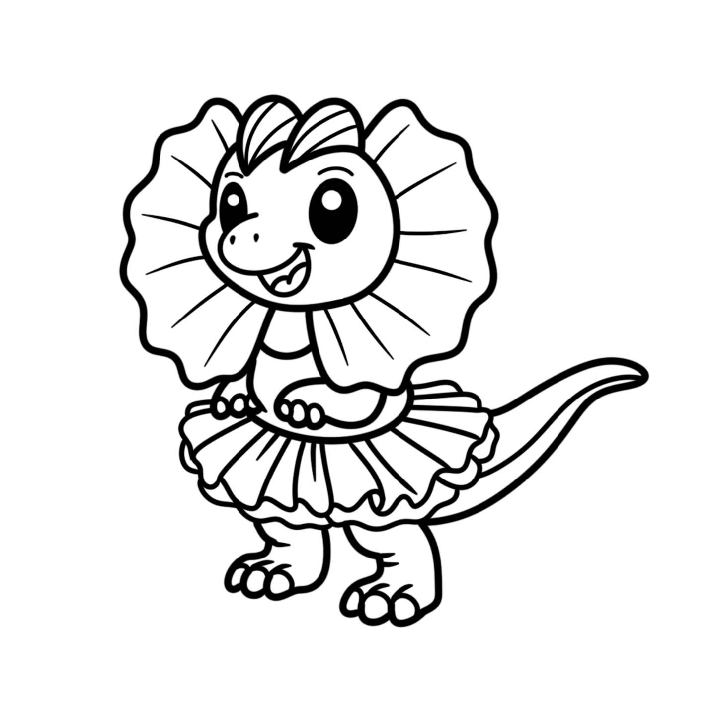 Dino-Roars! Bold & Easy Dinosaur Coloring Book