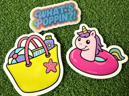 Sota Pop Die-Cut Stickers (3 pack)