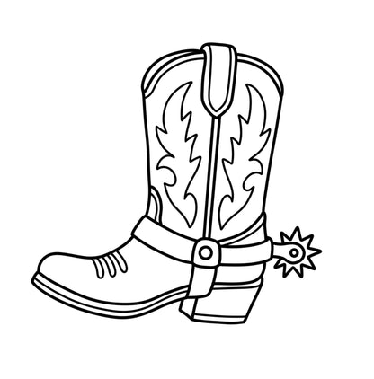 Wild & Western: A Coloring Book Gone Country