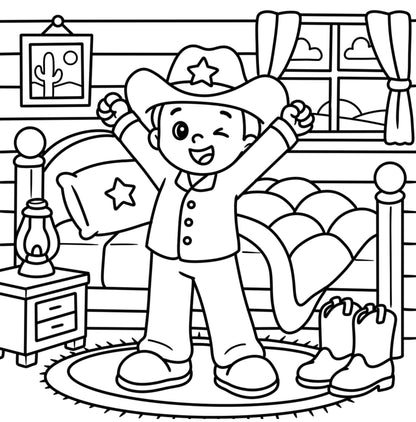 Wild & Western: A Coloring Book Gone Country