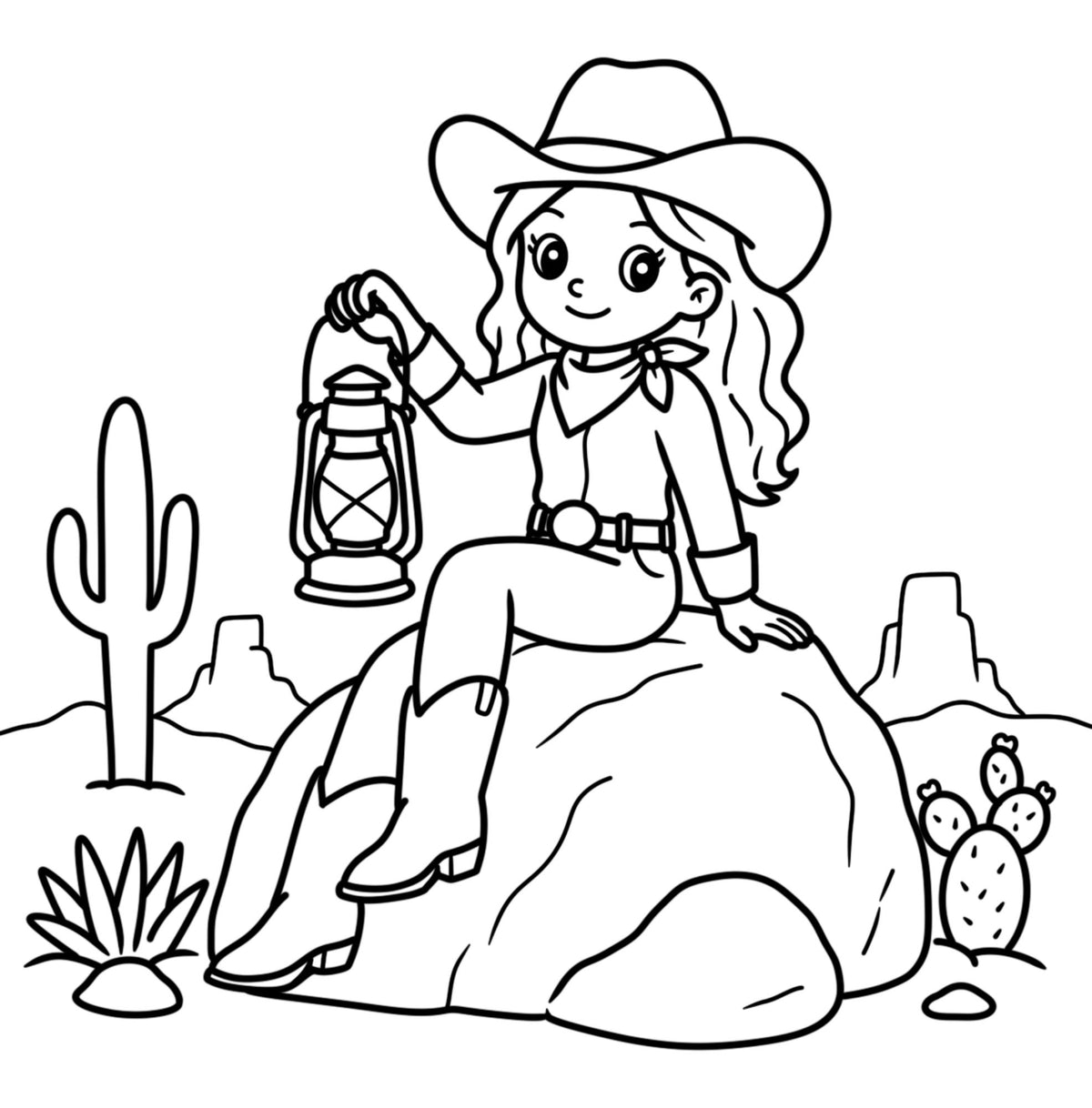 Wild & Western: A Coloring Book Gone Country