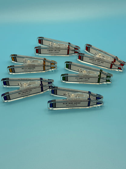 Meaningful Markers - Clips, Magnets & More