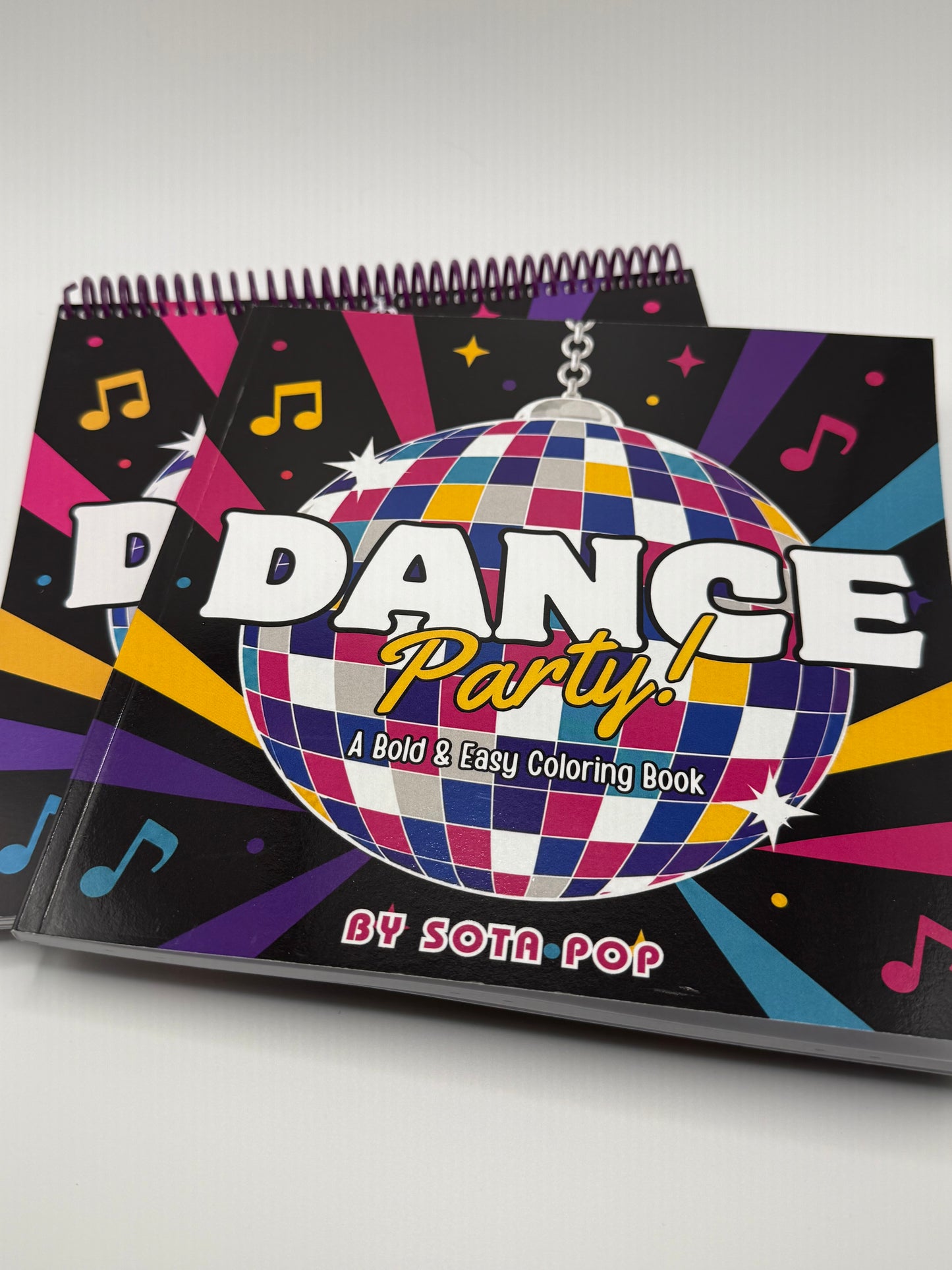 Dance Party! A Bold and Groovy Coloring Book