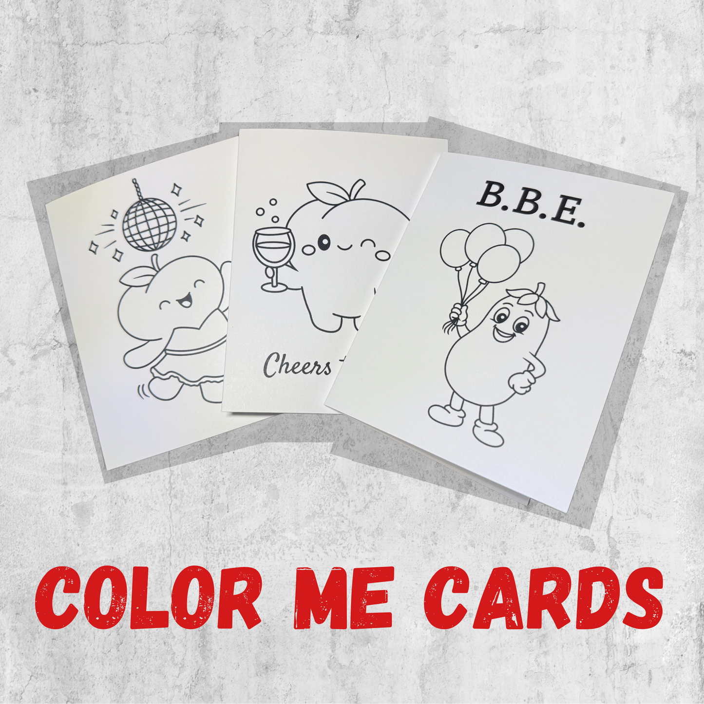 Color Me Greeting Cards