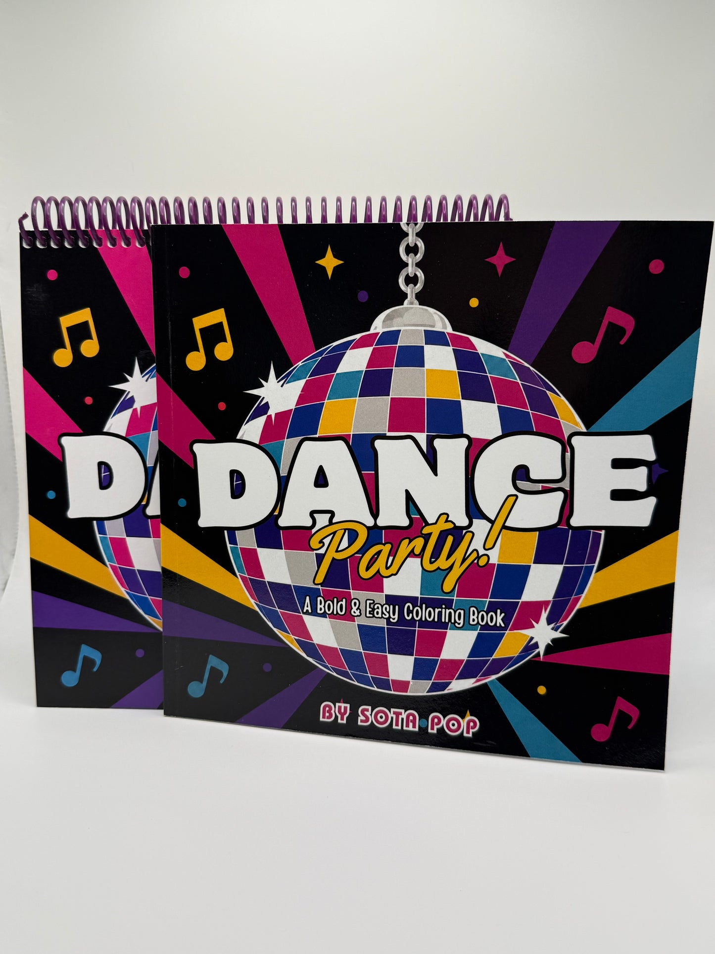 Dance Party! A Bold and Groovy Coloring Book