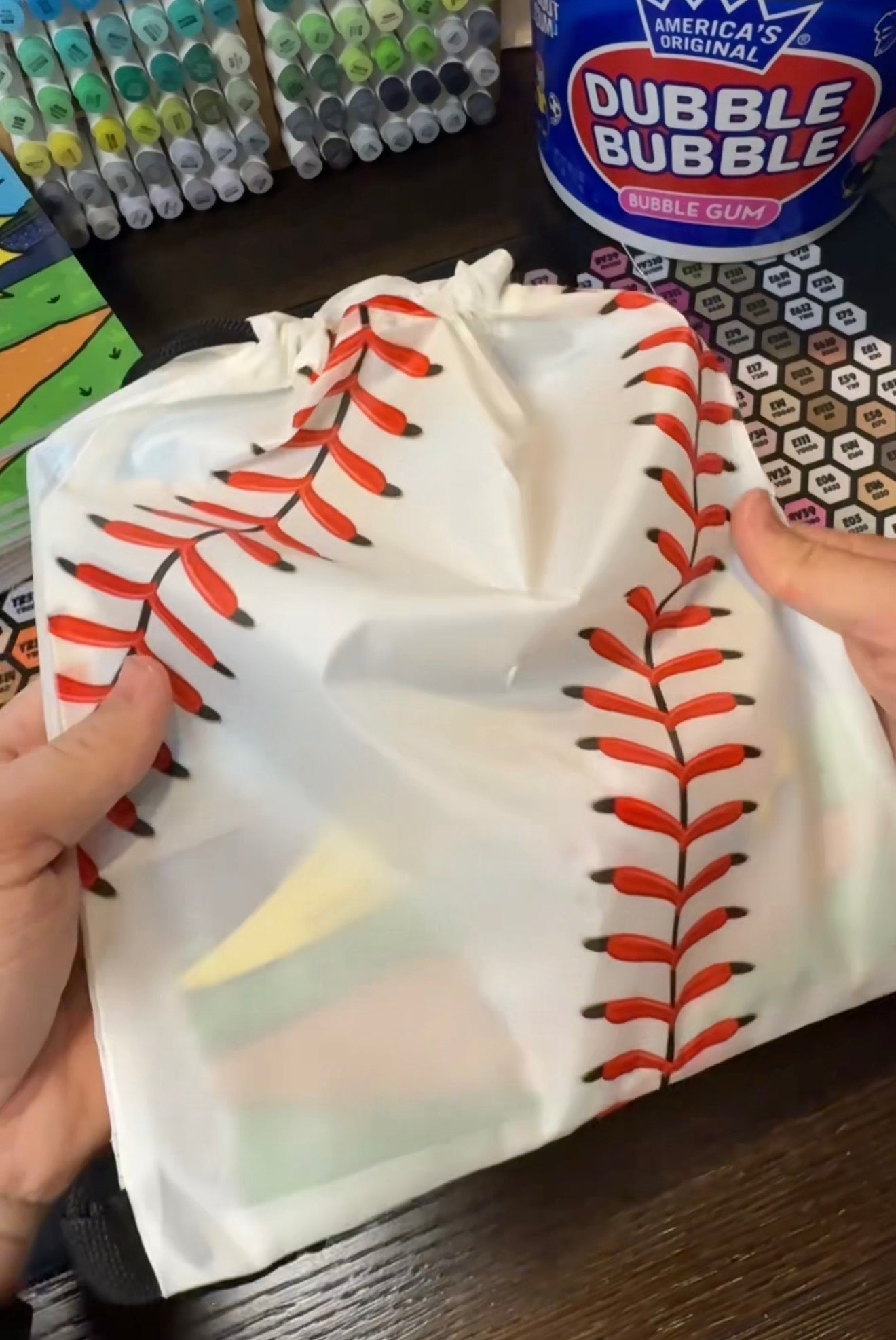 Baseball Bundle - LIMITED Baseball bag + Town Ball book + Markers + Stickers & more!
