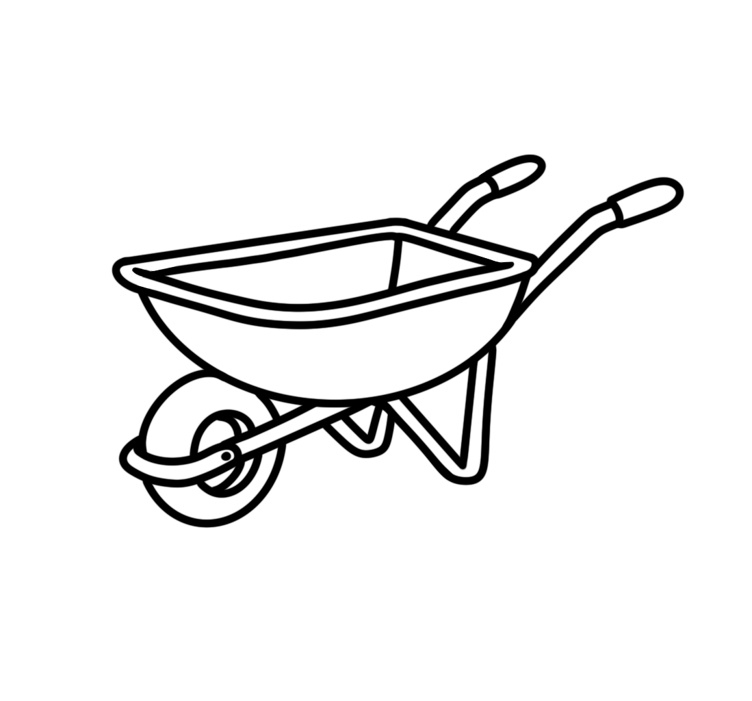 Tools N’ Trucks: Bood & Easy Coloring Book