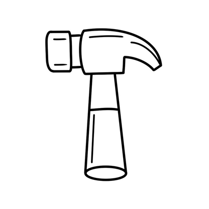 Tools N’ Trucks: Bood & Easy Coloring Book