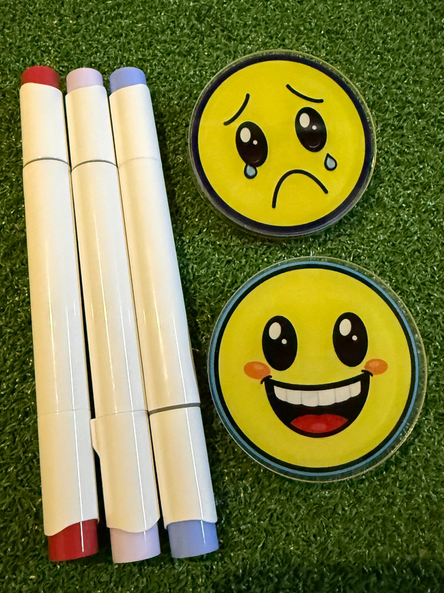 Happy & Sad Double-Sided XL Page Clip