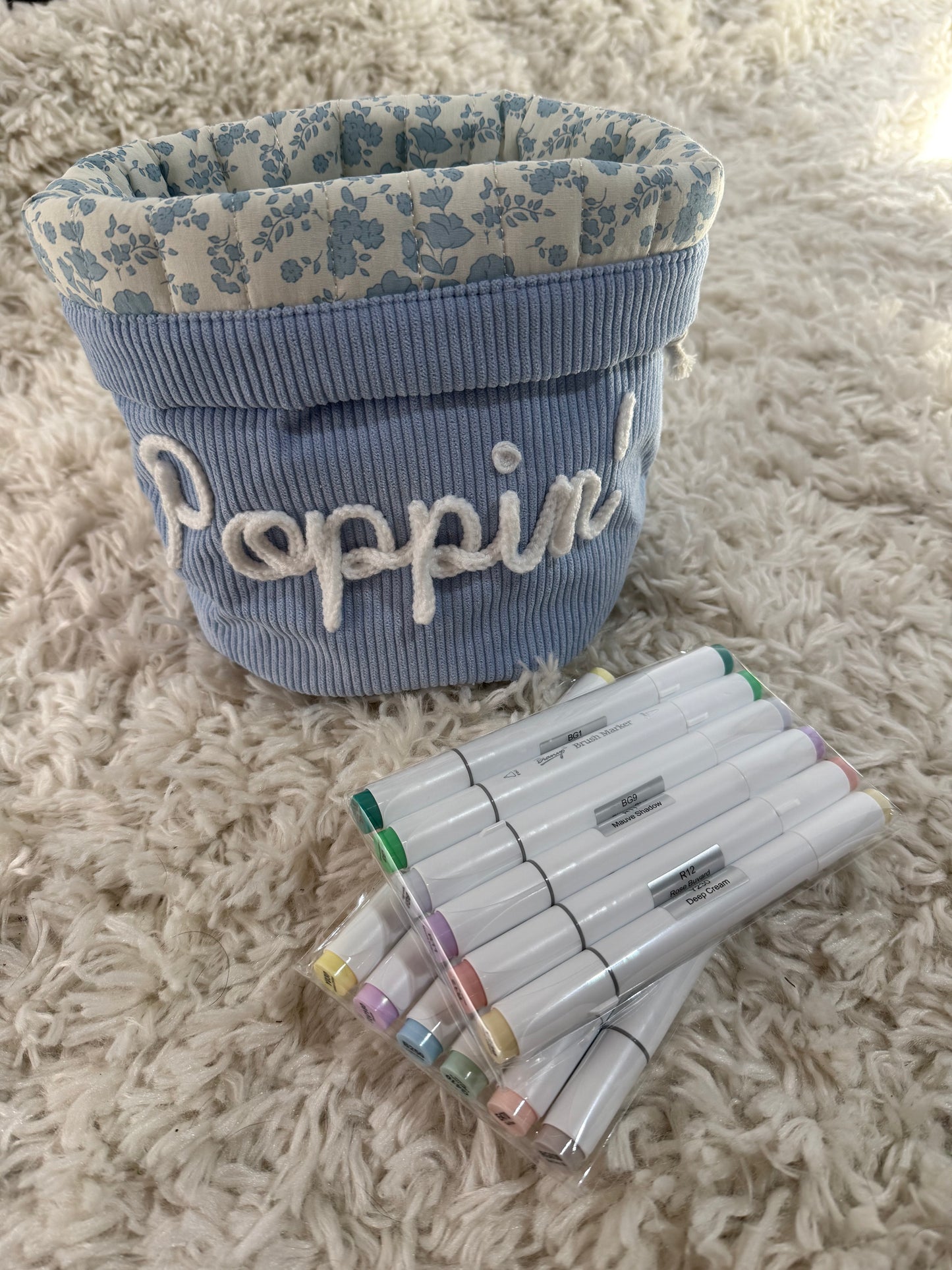 Poppin' Bag - Vertical & Foldable Quilted Bag