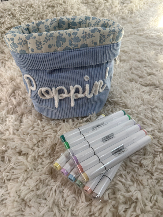 Poppin' Bag - Vertical & Foldable Quilted Bag