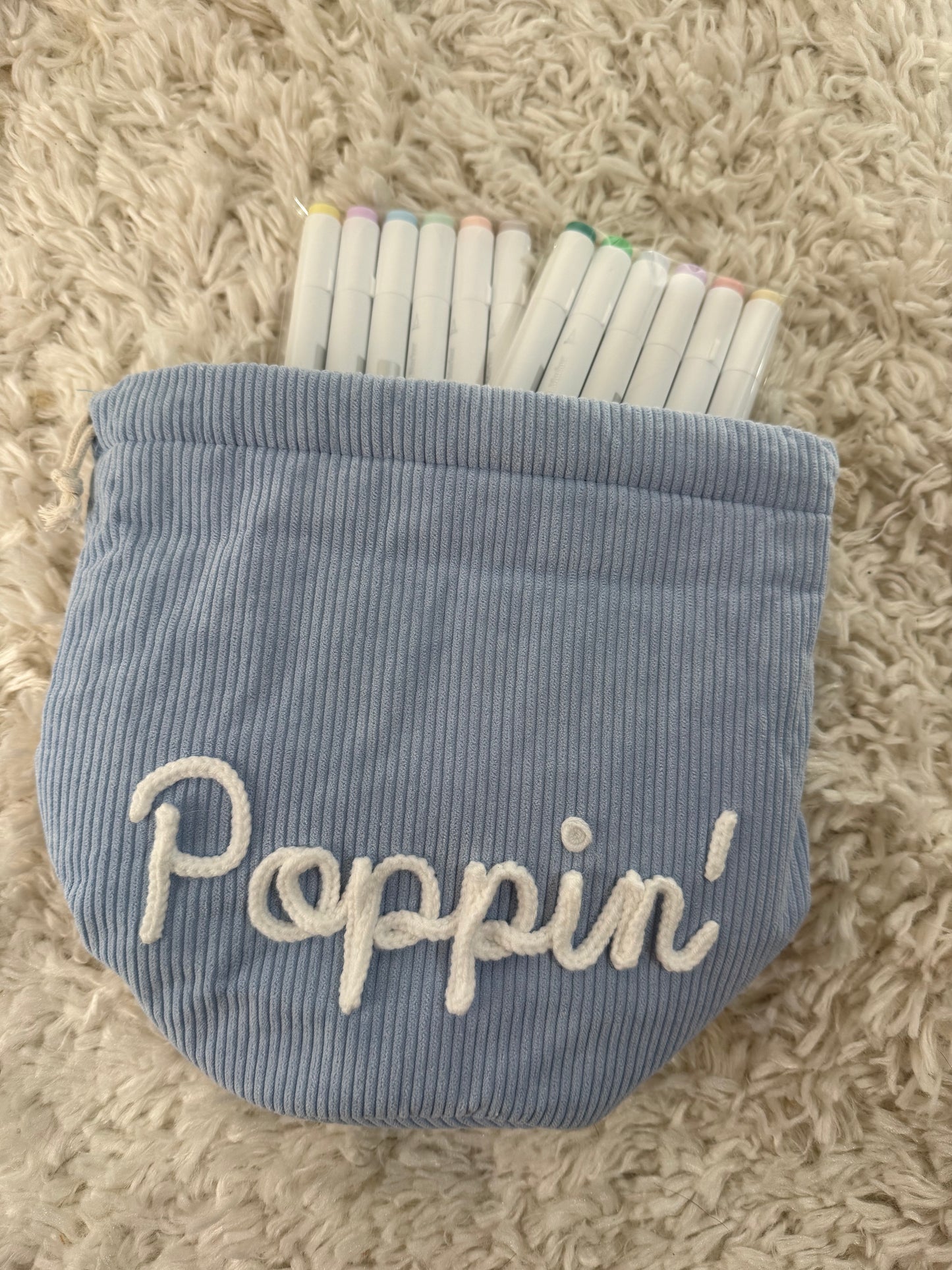 Poppin' Bag - Vertical & Foldable Quilted Bag
