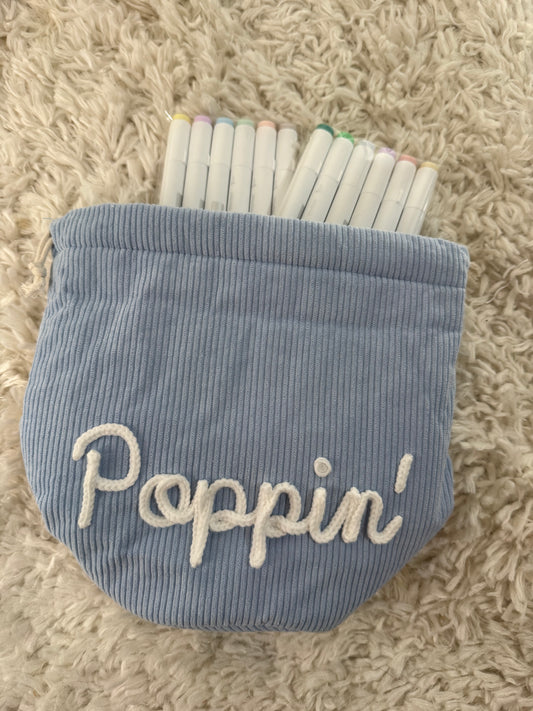 Poppin' Bag - Vertical & Foldable Quilted Bag