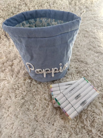 Poppin' Bag - Vertical & Foldable Quilted Bag