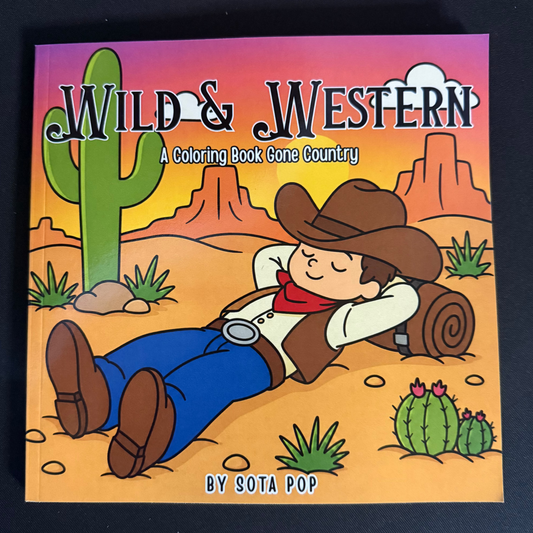 Wild & Western: A Coloring Book Gone Country