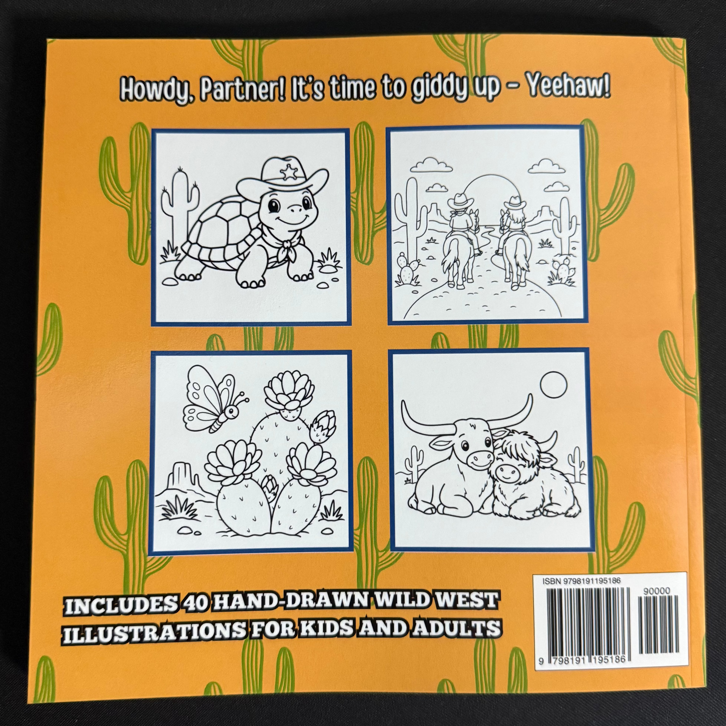 Wild & Western: A Coloring Book Gone Country