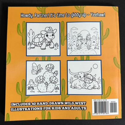 Wild & Western: A Coloring Book Gone Country
