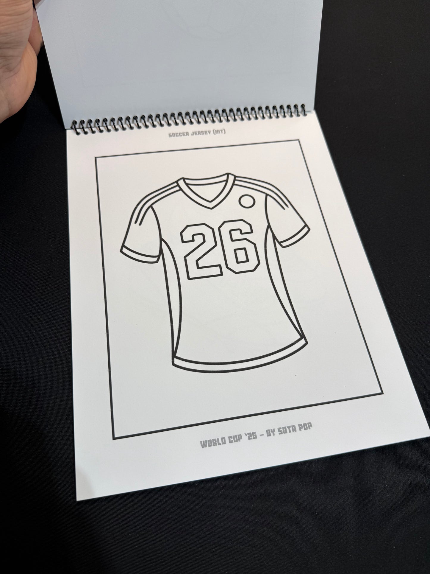 Soccer Prints - 15 Cardstock Coloring Pages