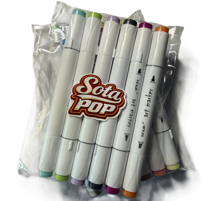 Egg-stra Juicy Bundle: Peachy & Eggward + 6 Greating Cards + 6 Markers + More!